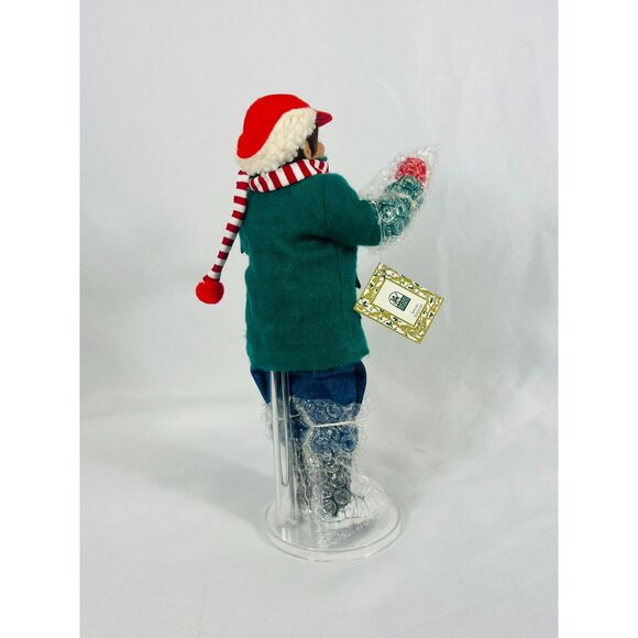 New Norman Rockwell Ashton Drake Scotty Get's His Tree Boxed Authenticity Cert - Picture 5 of 10